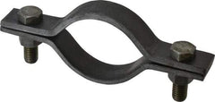 Empire - 2-1/2" Pipe, Standard Pipe Clamp - Black, 1,040 Lb Capacity, Carbon Steel - Exact Industrial Supply