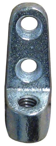 Empire - 1/2" Rod Side Beam Connector - 480 Lb Capacity, Malleable Iron - Exact Industrial Supply