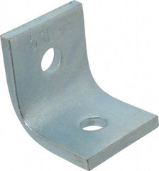Empire - 5/8" Rod Angle Bracket - 900 Lb Capacity, Carbon Steel - Exact Industrial Supply
