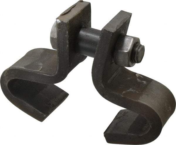 Empire - Center Beam Clamp - 3,000 Lb Capacity, Carbon Steel - Exact Industrial Supply