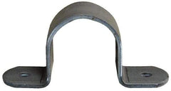 Empire - 2-1/2 Pipe, Carbon Steel, Pipe or Tube Strap - 4 Mounting Holes - Exact Industrial Supply