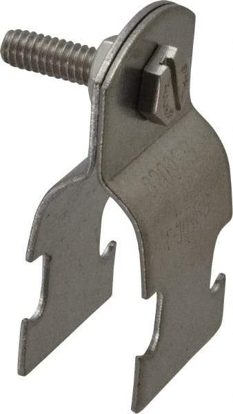 Empire - 1/2" Pipe, Grade 304," Pipe Clamp - Exact Industrial Supply
