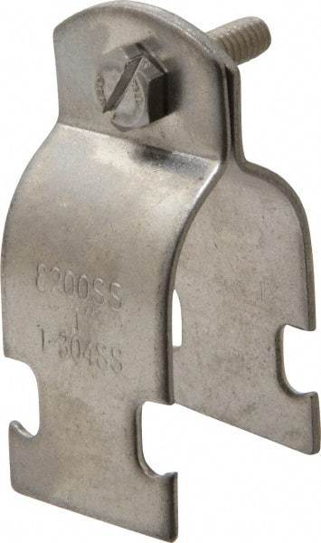 Empire - 1" Pipe, Grade 304," Pipe Clamp - Exact Industrial Supply