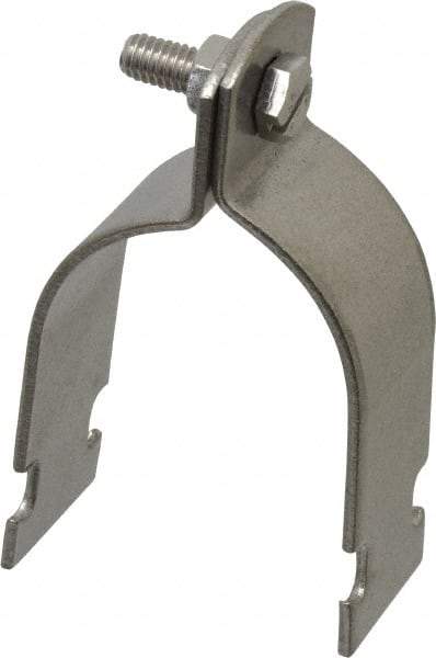 Empire - 2-1/2" Pipe, Grade 304," Pipe Clamp - Exact Industrial Supply