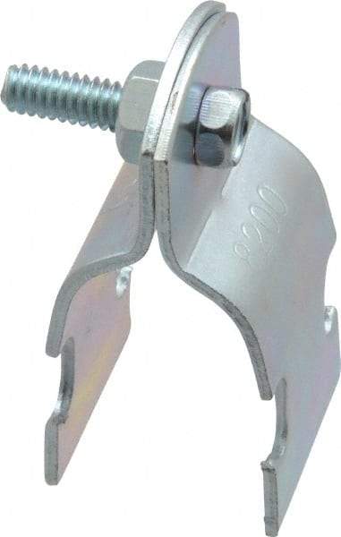 Empire - 1/2" Pipe," Pipe Clamp - Electro Galvanized - Exact Industrial Supply