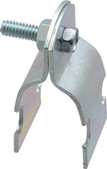 Empire - 1/2" Pipe," Pipe Clamp - Electro Galvanized - Exact Industrial Supply
