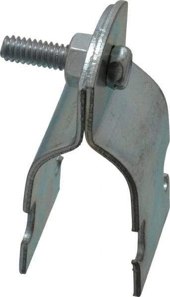 Empire - 3/4" Pipe," Pipe Clamp - Electro Galvanized - Exact Industrial Supply