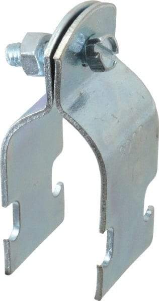 Empire - 1" Pipe," Pipe Clamp - Electro Galvanized - Exact Industrial Supply