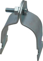 Empire - 1-1/4" Pipe," Pipe Clamp - Electro Galvanized - Exact Industrial Supply