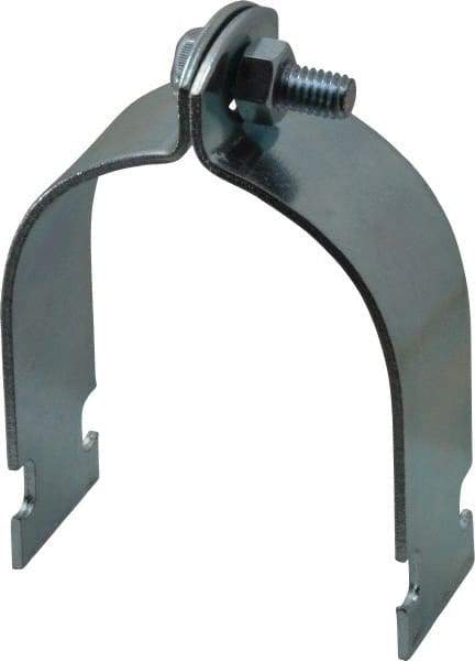 Empire - 2-1/2" Pipe," Pipe Clamp - Electro Galvanized - Exact Industrial Supply