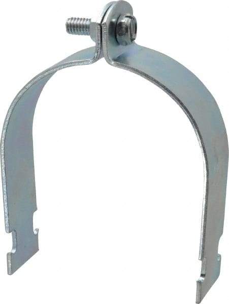 Empire - 3" Pipe," Pipe Clamp - Electro Galvanized - Exact Industrial Supply