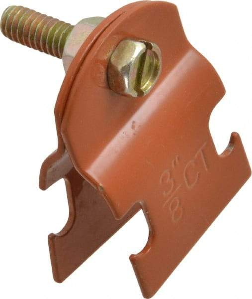 Empire - 3/8" Pipe, Tube Clamp - Copper Plated - Exact Industrial Supply