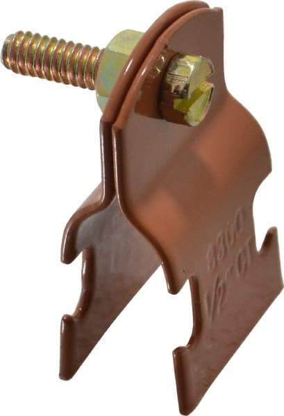 Empire - 1/2" Pipe, Tube Clamp - Copper Plated - Exact Industrial Supply