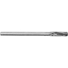 Chucking Reamer: 1-1/8″ Dia, 11″ OAL, 2-7/8″ Flute Length, Straight Shank, High Speed Steel 10 Flute, RH