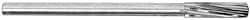 Alvord Polk - 31/32" High Speed Steel 10 Flute Chucking Reamer - Spiral Flute, 3/4" Straight Shank, 2-5/8" Flute Length, 10" OAL - Exact Industrial Supply