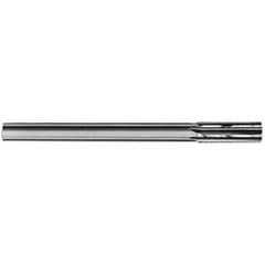 Chucking Reamer: 0.448″ Dia, 4″ OAL, 1-3/8″ Flute Length, Straight Shank, Solid Carbide 6 Flute, RH