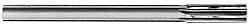 M.A. Ford - 15/32" Solid Carbide 6 Flute Chucking Reamer - Straight Flute, 0.44" Straight Shank, 1-3/8" Flute Length, 3-3/4" OAL - Exact Industrial Supply