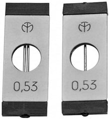 Value Collection - Micrometer Accessories Type: Anvil For Use With: Tesa Micrometers w/ 0.256" Diameter Spindles - Exact Industrial Supply