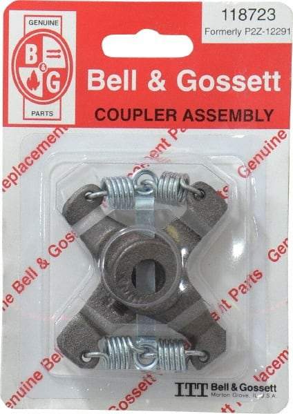 Bell & Gossett - Inline Circulator Pump .5X.5 Ci Coupler - Bell & Gosset Part No. 118705, Teel Part No. 1R462, For Use with Inline Circ. - Exact Industrial Supply