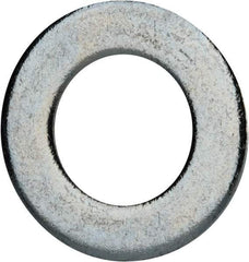 Value Collection - 3/4" Screw, Grade 2 Steel SAE Flat Washer - 13/16" ID x 1-1/2" OD, 0.16" Thick, Zinc-Plated Finish - Exact Industrial Supply