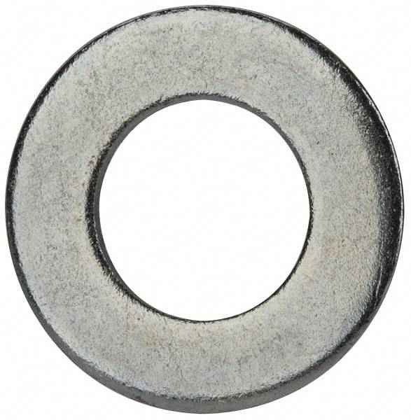 Value Collection - 7/8" Screw, Grade 2 Steel SAE Flat Washer - 15/16" ID x 1-3/4" OD, 0.16" Thick, Zinc-Plated Finish - Exact Industrial Supply
