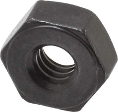 Value Collection - 1/4-20 UNC Steel Right Hand Heavy Hex Nut - 1/2" Across Flats, 15/64" High, Uncoated, 2B Class of Fit - Exact Industrial Supply