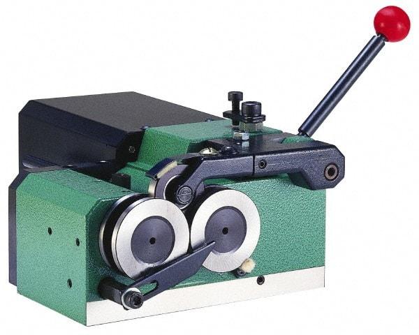 Interstate - 1 Inch Swing, 4.7 Inch Distance, Automatic Cylindrical Grinder - 4-1/2 Inch Long x 4 Inch High - Exact Industrial Supply