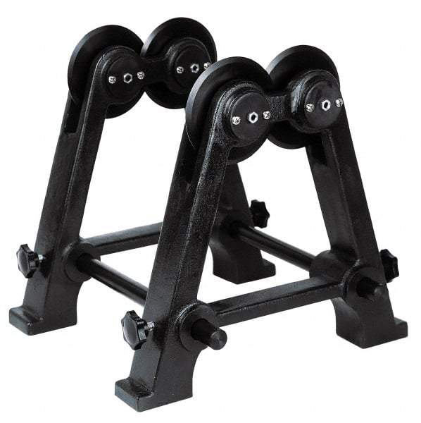 Interstate - 8" Long x 13" Wide x 8" High, Level Wheel Balancing Stand - +/- 0.0003 Tolerance - Exact Industrial Supply