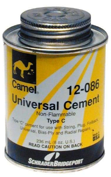 Schrader/Plews - 1/2 Pt. Cement - For Tire Repair - Exact Industrial Supply