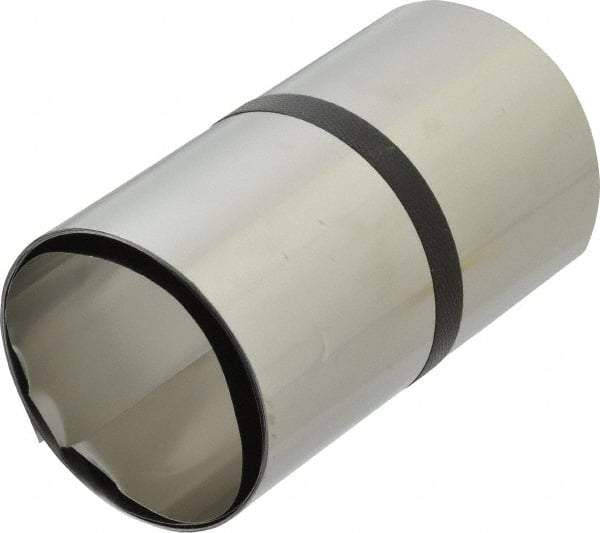 Made in USA - 1 Piece, 100 Inch Long x 6 Inch Wide x 0.003 Inch Thick, Roll Shim Stock - Stainless Steel - Exact Industrial Supply