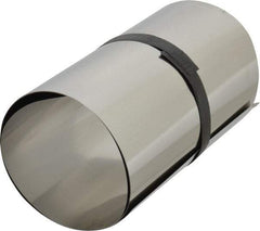 Made in USA - 1 Piece, 50 Inch Long x 6 Inch Wide x 0.003 Inch Thick, Roll Shim Stock - Stainless Steel - Exact Industrial Supply