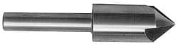 Keo - 1" Head Diam, 1/2" Shank Diam, 4 Flute 60° High Speed Steel Countersink - Exact Industrial Supply