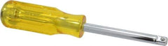 Proto - 1/4" Solid Shaft Socket Driver - 6" OAL - Exact Industrial Supply