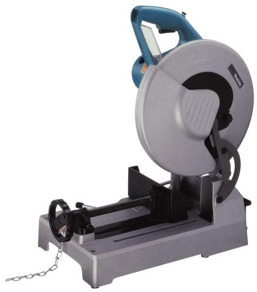 Makita - 12" Blade Diam, 1" Arbor Hole, Miter Metal Chop & Cutoff Saw - 1,300 RPM, 115 Volts, 1 Phase - Exact Industrial Supply