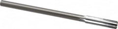 Made in USA - 11.5mm High Speed Steel 6 Flute Chucking Reamer - Exact Industrial Supply