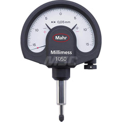 Mahr - Dial Comparator Gages; Dial Graduation (Decimal Inch): 0.001000 ; Dial Graduation (mm): 0.0500 ; Dial Graduation (micro m): 0.05 ; Accuracy (micro m): 35 (Ge); 40 (Gges); 24 (Gt) ; Accuracy (Decimal Inch): 0.0001 ; Maximum Measurement (Decimal Inc - Exact Industrial Supply