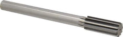 Interstate - 1-1/8" High Speed Steel Chucking Reamer - Straight Flute, 7/8" Straight Shank, 2-7/8" Flute Length, 11" OAL - Exact Industrial Supply