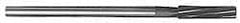 Made in USA - 31/32" High Speed Steel 8 Flute Chucking Reamer - Spiral Flute, 3/4" Straight Shank, 2-5/8" Flute Length, 10" OAL - Exact Industrial Supply