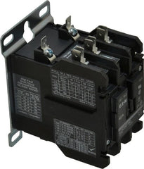 Eaton Cutler-Hammer - 3 Pole, 40 Amp Inductive Load, 110 to 120 Coil VAC at 50/60 Hz, Nonreversible Definite Purpose Contactor - Exact Industrial Supply