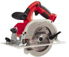 Milwaukee Tool - 28 Volt, 6-1/2" Blade, Cordless Circular Saw - 4,200 RPM, Lithium-Ion Batteries Not Included - Exact Industrial Supply