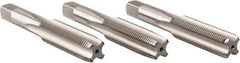 Hertel - 5/8-18 UNF, 4 Flute, Bottoming, Plug & Taper, Bright Finish, High Speed Steel Tap Set - 3-13/16" OAL, 2B/3B Class of Fit - Exact Industrial Supply