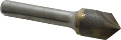 Hertel - 5/8" Head Diam, 3/8" Shank Diam, 3 Flute 82° Solid Carbide Countersink - Exact Industrial Supply