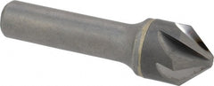 Hertel - 3/4" Head Diam, 1/2" Shank Diam, 6 Flute 82° Solid Carbide Countersink - Exact Industrial Supply