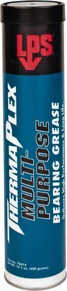 LPS - 14.1 oz Cartridge Lithium Extreme Pressure Grease - Blue, Extreme Pressure, 350°F Max Temp, NLGIG 2, - Exact Industrial Supply