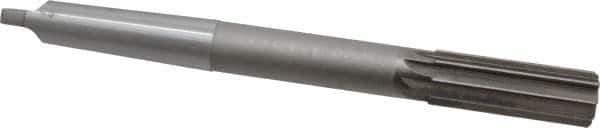 Interstate - 1" High Speed Steel 8 Flute Chucking Reamer - Straight Flute, 3MT Morse Taper Shank, 2-3/4" Flute Length, 10-1/2" OAL - Exact Industrial Supply