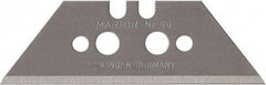 Martor USA - Carbon Steel Utility Knife Blade - 2.3622" Blade Length, 0.025" Blade Thickness - Exact Industrial Supply