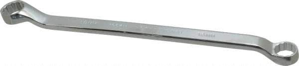 Proto - 16mm x 18mm 12 Point Offset Box Wrench - Double End, 10-11/16" OAL, Steel, Polished Finish, 7.5° Offset - Exact Industrial Supply