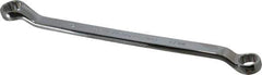 Proto - 17mm x 19mm 12 Point Offset Box Wrench - Double End, 11-5/16" OAL, Steel, Polished Finish, 7.5° Offset - Exact Industrial Supply