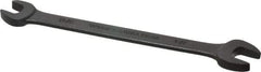 Proto - 5/16" x 3/8" Standard Open End Wrench - 5-1/4" OAL, Double End, Black Finish, 15° Head Angle - Exact Industrial Supply