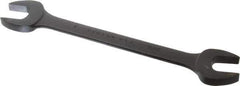 Proto - 15/16" x 1" Standard Open End Wrench - 11-31/64" OAL, Double End, Black Finish, 15° Head Angle - Exact Industrial Supply